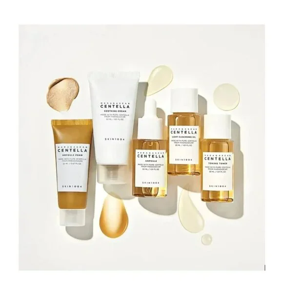 SKIN1004 - Madagascar Centella Travel Kit 5-Piece Korean Skincare Travel Size - Picture 4 of 5